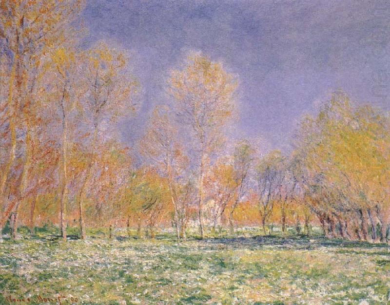 Claude Monet Springtime at Giverny china oil painting image